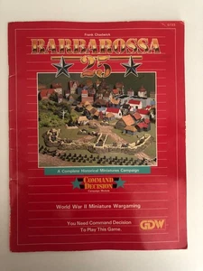 Barbarossa / 25 (Command Decision) Game Designers Workshop GDW - Foto 1 di 2