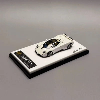 DMY 1:64 White Pagani Zonda S Pagani Resin Car Model Limited Edition 99 - Image 1 of 3