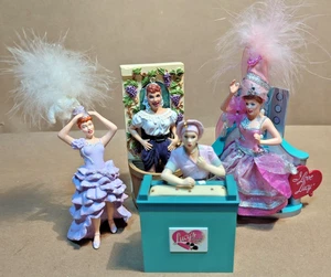 Vintage Hallmark I Love Lucy Weihnachtsschmuck 4er Set - Bild 1 von 13
