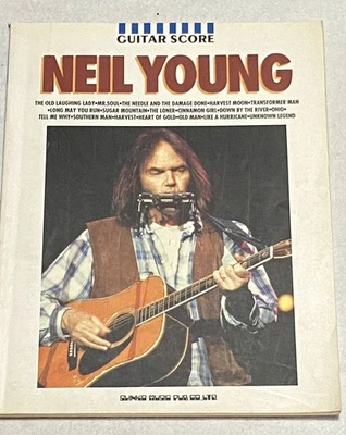 Neil Young Guitar Score Japan Vocal TAB Music Book - Image 1 of 4