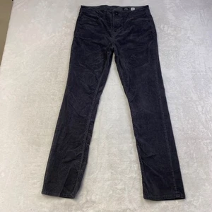 Pantalone uomo Volcom Vorta slim dritto velluto a coste taglia 30 grigio scuro casual - Foto 1 di 11