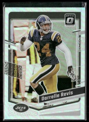 2023 Panini Donruss Optic DARRELLE REVIS #152 Holo New York Jets - Image 1 of 2