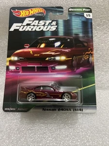 Neu 2019 Hot Wheels Nissan 240SX [S14]! Fast & Furious Original Fast! #P2 - Bild 1 von 7
