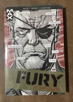 Fury My War Gone By Deluxe Edition HC(Marvel MAX 2014)全新未拆封 — 第 1/2 张图片