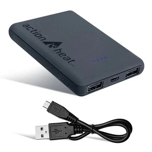 Actionheat 5V 6000Mah/22,2Wh Lithium-Polmer Grau Powerbank Set - Bild 1 von 7