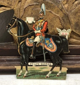 Rottami fustellati epoca vittoriana di cavalieri inglesi soldato 2° salvagente guardie - Foto 1 di 4