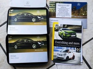 MERCEDES E CLASS W211 SALOON / ESTATE OWNERS MANUAL HANDBOOK & WALLET 2006-2009 - Picture 1 of 3
