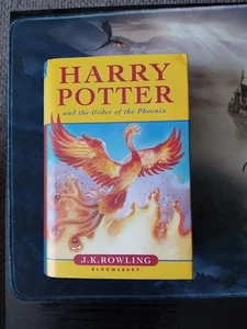 Harry Potter and the order of the phoenix Hardback Book 1st Edition + Ink Error - Picture 1 of 12