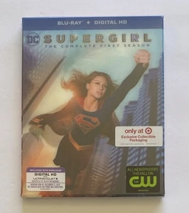 Supergirl: The Complete First Season (Blu-ray, 2015) 1 With Lenticular Slipcover - Picture 1 of 2
