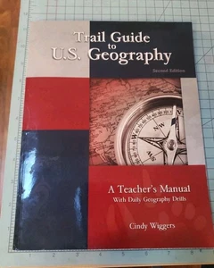 Trail Guide to US Geography Teacher's Manual with Daily Geography drills - Picture 1 of 6