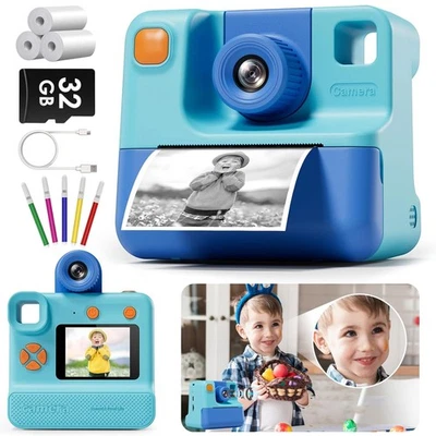 Kinder Kamera Digital Fotokamera Fotoapparat Kamera mit 32GB Spielzeug Geschenk - Bild 1 von 4