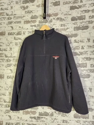 De Colección Polo Sport Ralph Lauren 1/4 Cremallera Polartec Polar Sudadera Talla XL Negra  Foto 1 de 4