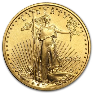 2003 1/4 oz American Gold Eagle BU - Picture 1 of 2
