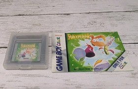 Nintendo Game Boy Color - Rayman - Game & Manual - Tested