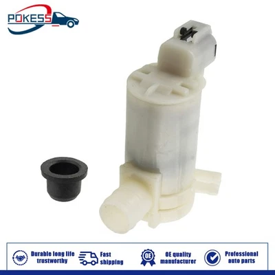 POKESS Windshield Washer Pump for INFINITI FX35 FX45 2003 2004 2005 2006 2007 - Image 1 of 4