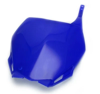 Placa de número de estadio delantera Cycra azul para Yamaha YZ125 YZ250 2005-2014 Foto 1 de 4