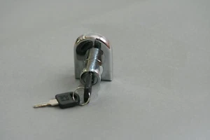 Glass cabinet / display locks, no drill, keyed same 1/4" thick glass, C408-5-110 - Picture 1 of 4