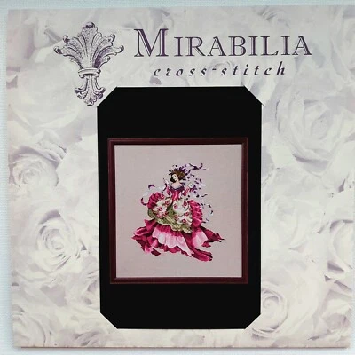 Pretty In Pink Cross Stitch Chart Pattern Mirabilia Designs MD194 - Image 1 of 4