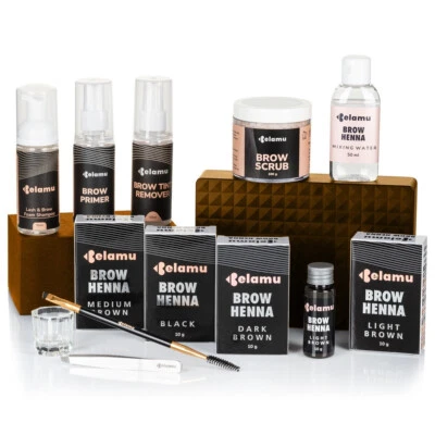 Brow Henna Eyebrow & Eyelash Tinting Products, Belamu Natural Chna Dye, 10 g - Image 1 of 4