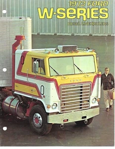 Truck Brochure - Ford - W series Diesel Linehaulers - 1973 (T4581) - Bild 1 von 1