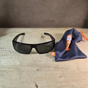 SPY OPTIC COOPER XL'S BLACK POLARIZED Sonnenbrille schöner gebrauchter Zustand Italy - Bild 1 von 9