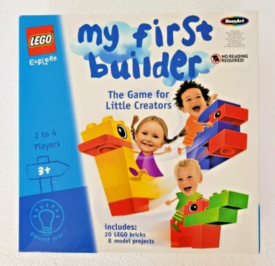 LEGO Explore - My First Builder  - Rose Art  - No. 31393 - Duplo Size - Ages 3+ - Image 1 of 4