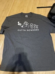 Randy Orton RKO - WWE T-Shirt - Gray - XXL - NWOT - RKO Outta Nowhere - Picture 1 of 2