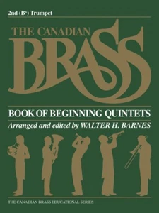 The Canadian Brass Book of Beginning Quintets 2nd Trumpet Brass Ensemb 050396790 - Picture 1 of 1