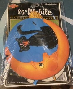 Vintage 80’s Beistle Halloween Die-Cut Mobile In Package - Picture 1 of 5