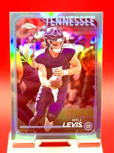 Fútbol americano Will Levis AQUA 184/199 - 2024 Topps cromado #188 - Tennessee Titans - Imagen 1 de 2