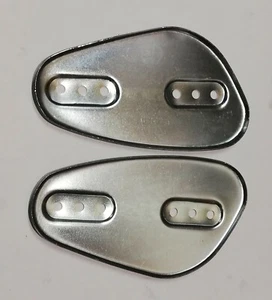 Hold plate for tank rubber knee cushion for BMW R51 R61 R71 R66 R5 R6 M72 Ural Dnieper - Picture 1 of 2
