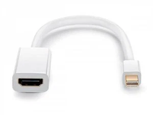 Mini Display Male Plug tp HDMI Female Socket Port Adapter Converter for MacBook - Picture 1 of 2
