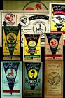 EGYPT 1945 AMAZING LOT 10 LABELS &ADVERTISING POSTCARDS CANDLES &WAX PRODUCTS