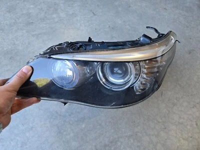 08-2010 Conjunto de faros de xenón adaptativos para conductor izquierdo BMW E60 528i 535i 550i Foto 1 de 4