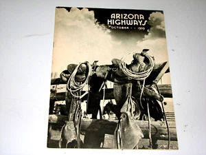 ARIZONA HIGHWAYS OCTOBER 1939 "HOPI BOY - GHOST TOWN - PLAYHOUSES OF TOMBSTONE" - Picture 1 of 13