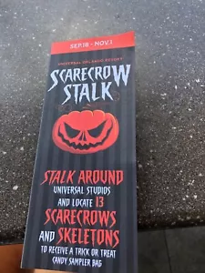NEU 2020 HHN Halloween Horror Nights Event Guide SCARECROW STALK Universal Fla - Bild 1 von 9