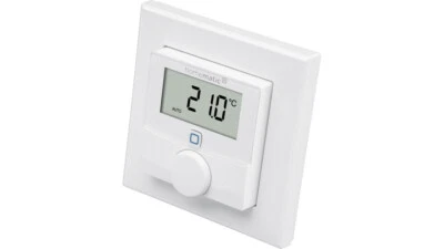 Homematic IP Smart Home Wandthermostat mit Luftfeuchtigkeitssensor, HmIP-WTH-1 - Bild 1 von 4