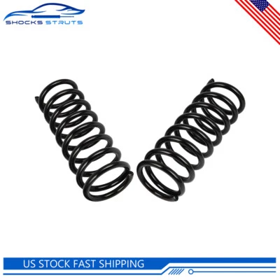 Pair Rear Coil Springs For Cadillac DeVille 1994-99 Seville Eldorado Allante - Image 1 of 4