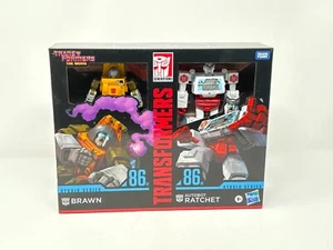 Hasbro Transformers Studio Series 86 confezione da 2 27 e 28 Brawn & Ratchet NUOVO SIGILLATO - Foto 1 di 2