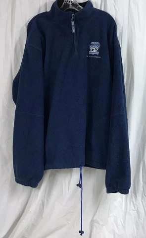 San Jose 2001 earthquakes Mens  Long sleeve Fleexe  Jacket size 2Xl Cover