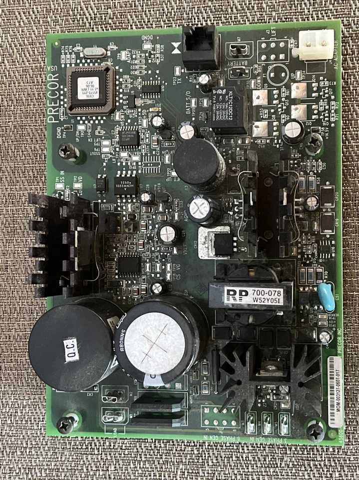 Precor EFX 556 Elliptical Lower PCA Motor Controller Board w/ Software 45600-522 - Image 1 of 4