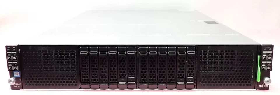 Fujitsu PRIMERGY CX400 M1 8-Bay 4-Node Server Chassis +2x PSU - No Nodes - Image 1 of 4