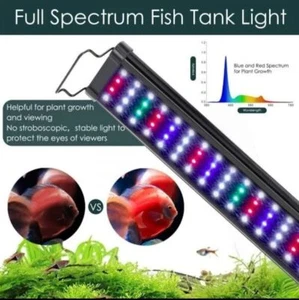 Aqqa Classic Led Aquarium Light 28W 90cm Fishtank - Picture 1 of 7