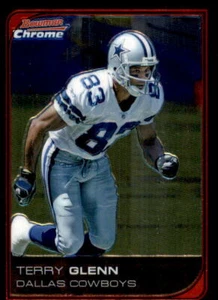 2006 Bowman Chrome #208 Terry Glenn Dallas Cowboys - Picture 1 of 2