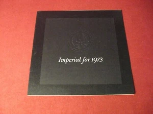 Folleto de ventas Chrysler Imperial 1973 - Imagen 1 de 3