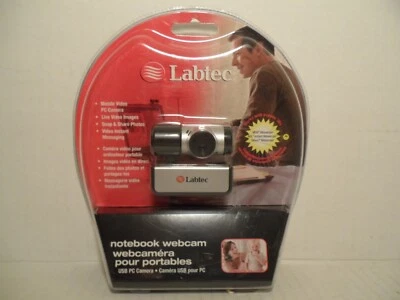 Labtec Notebook WebCam USB PC Camera, live images, photos, messaging Brand New! - Image 1 of 4