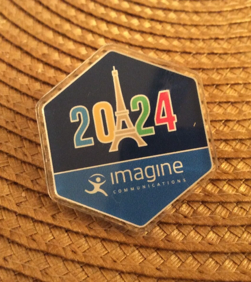 PARIS 2024 OLYMPIC GAMES  PIN  MEDIA IMAGINE COM/TION - Image 1 of 1