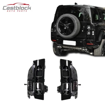 Para 2020-2025 Land Rover Defender 110 130 lâmpada traseira fumê lanterna traseira lâmpada de freio - Imagem 1 de 4