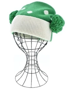 Walter Van Beirendonck Knit Caps/Beanies GreenxWhite OS 2200546608267 - Picture 1 of 3