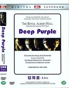 Deep Purple Live (1969) - The Royal Albert Hall  DVD NEW *SAME DAY SHIPPING* - Imagen 1 de 3